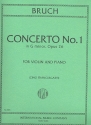 Concerto g minor op.26,1 for violin and piano