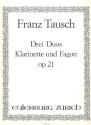 3 Duos op.21 fr Klarinette und Fagott