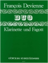Duo 6 fr Klarinette und Fagott Spielpartitur