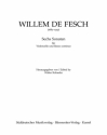 6 Sonaten op.13 fr Violoncello und Bc