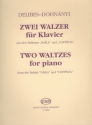 2 Walzer aus den Balletten Naila und Coppelia fr Klavier