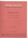 Concerto D-Dur  fr Flte, 2 Violinen und Bc