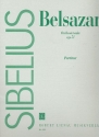 Belsazar op.51 Suite fr Orchester Partitur