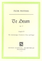 Te Deum op.57b fr gem Chor und Orgel Partitur (la)