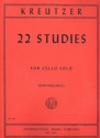 22 Selected Studies for cello solo