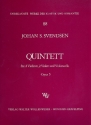 Quintett op.5  fr 2 Violinen, 2 Violen und Violoncello 5 Stimmen