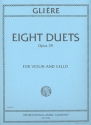 8 duets op.39 for violin and violoncello