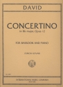 Concertino op.12 for bassoon and piano