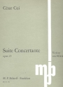 Suite concertante op.25 fr Violine und Klavier