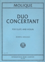 Duo concertant for flute and violin