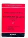 24 Caprichos de Goya op.195 vol.1 (Nr.1-6) para guitarra