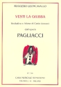 Vesti la giubba  aus Pagliacci Arioso fr Tenor und Klavier (it)