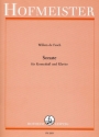 Sonate e-Moll (mit Fassung in d-Moll) fr Kontrabass und Klavier