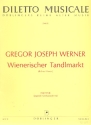 Wienerischer Tandelmarkt fr TTBB Chor und Streicher Partitur