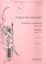 Romanza andaluza op.22,1 / Playera op.23,1 fr Violine und Gitarre