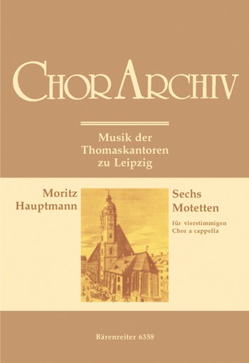 6 Motetten fr gem Chor a cappella, Partitur (dt)