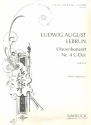 Concerto C-Dur Nr.4 fr Oboe und Orchester Kadenzen