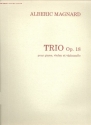 Trio op.18 pour violon, violoncelle et piano