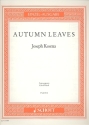 Autumn Leaves fr Klavier