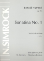 Sonatine Nr.1 op.35c fr Violoncello und Klavier