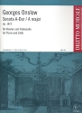 Sonata A-Dur op.16,3 fr Violoncello und Klavier