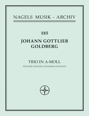 Trio a-Moll fr 2 Violinen und Bc