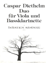 Dialogus auctoris atque editoris op.168 Duo fr Viola und Baklarinette 2 Spielpartituren