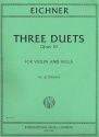 3 Duets op.10 for violin and viola