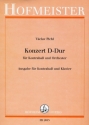Konzert D-Dur fr Kontrabass und Orchester fr Kontrabass und Klavier