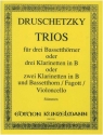 Trios fr 3 Bassetthrner (Klarinetten) Stimmen