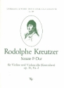 Sonate F-Dur op.16,2 fr Violine und Violoncello (Kontraba)