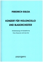 Konzert  fr Violoncello und Blasorchester fr Violoncello und Klavier