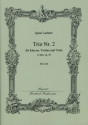 Trio G-Dur Nr.2 op.45 fr Klavier, Violine und Viola Partitur und Stimmen