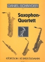 Saxophonquartett  Partitur und Stimmen