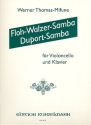 Flohwalzer-Samba und Duport-Samba fr Violoncello und Klavier
