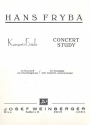Konzert-Etde  fr Kontrabass und Klavier