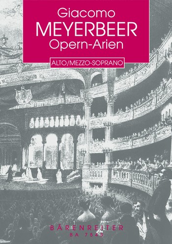 Giacomo Meyerbeer Opernarien Alt / Mezzosopran