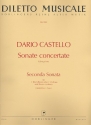 Seconda Sonate fr 2 Blockflten (2 Violinen) und Bc Sonate concertate libro primo
