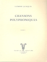 Chansons polyphoniques vol.5 pour voix mixtes (nos.171-219) (fr) periode parisienne