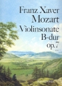 Sonate B-Dur op.7 fr Violine und Klavier