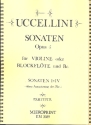 Sonaten op.5,1-4 fr Violine (Blockflte) und Bc ohne Continuo- Aussetzung