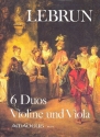6 Duos op.4  fr Violine und Viola Stimmen