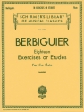 18 Exercises or Etudes for the flute