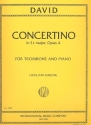 Concertino E flat major op.4 for trombone and piano