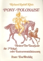 Pony-Polonaise Heitere Tier-Tanz-Suite fr 3 Vokal- oder Instrumentalstimmen Partitur