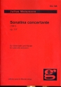 Sonatina concertante op.137 fr Violoncello und Klavier