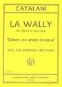 Ebben n'andro lontana soprano and piano (it/ en) from La Wally