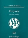 Rhapsody for viola and piano