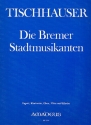 Die Bremer Stadtmusikanten fr Flte, Oboe, Klarinette, Fagott und Klavier Partitur und Stimmen