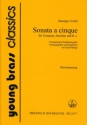Sonata a 5 fr Trompete, Streicher und Bc fr Trompete und klavier
